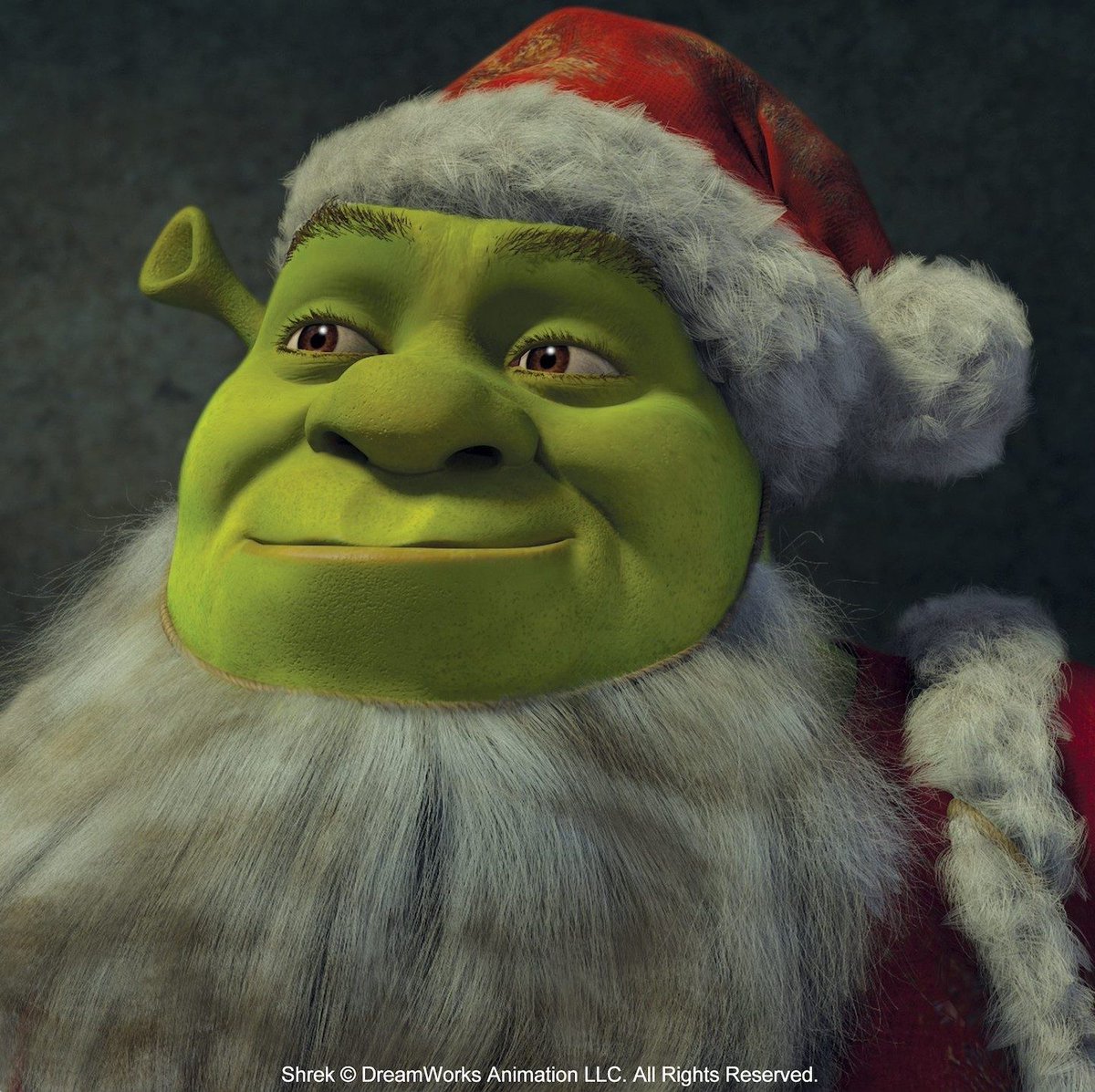 Ogre Claus is ready to set off on his Sleigh, with a fire-breathing dragon to light the way! 😍