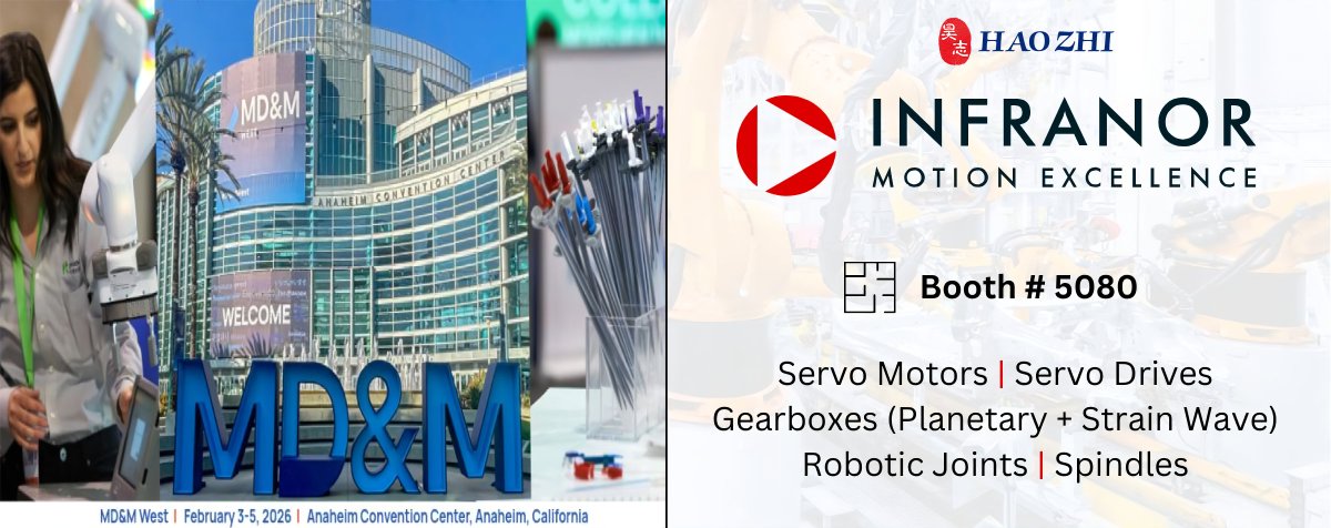 HAOZHIhs's tweet image. MD&amp;amp;M West 2026 is almost here!
Meet Haozhi Group + Infranor USA at Booth 5080 from Feb 4–6 at the Anaheim Convention Center.

Free expo pass with code INVITE31495
Register: register.mdmwest.com/OrgLI
See you in Anaheim!

#MDMWest #Haozhi #Infranor #Automation #Engineering