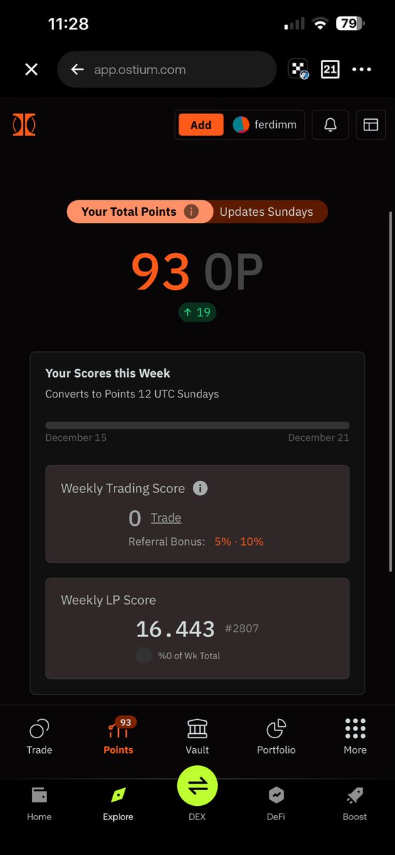 Been digging deeper into equity perps lately and honestly <a href="/OstiumLabs/">Ostium</a> just clicks differently for retail traders
Traditional options feel like solving a puzzle just to get exposure 
while equity perps give you clean directional bets on stocks without expiration headaches or greek