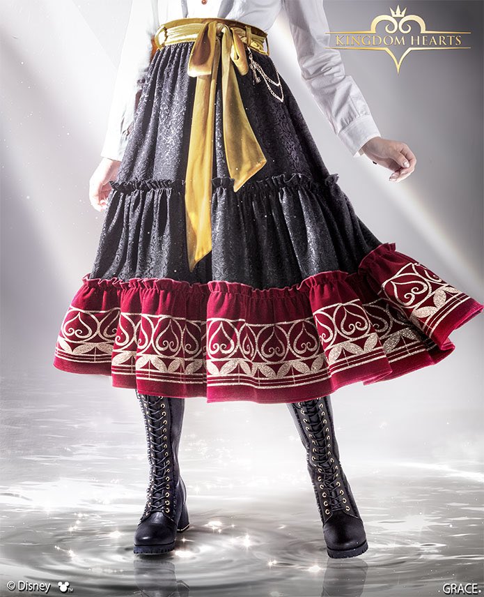 aitaikimochi's tweet image. MAYLA x KINGDOM HEARTS SKIRT OMG, the design…it’s so…Simple and Clean 😍
