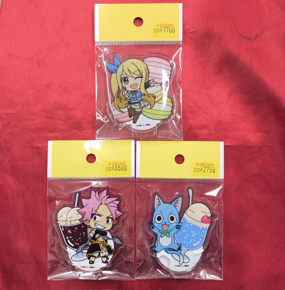 フェアリーテイル キャラウムカフェ限定 アクスタetc 入荷情報】 『FAIRY TAIL』 〇キャラウムカフェ 〇Mashima HERO's