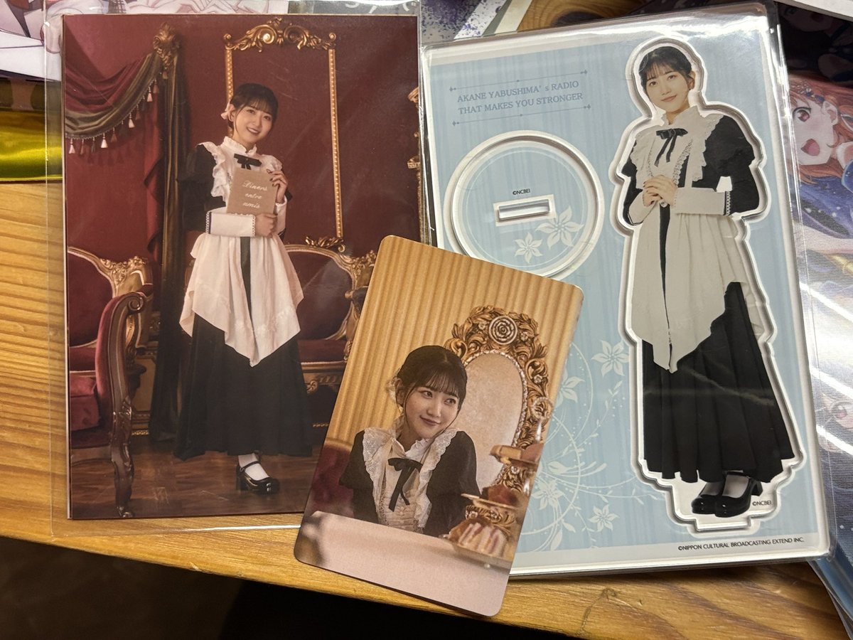 薮ちゃんのグッズ届きました！ #薮島朱音