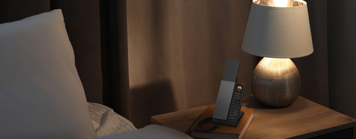 Schlankes Design für den Gastraum: Die neuen Hospitality-Telefone HD340 &amp; HD341 #snom
sl1nk.com/Hn3bu
