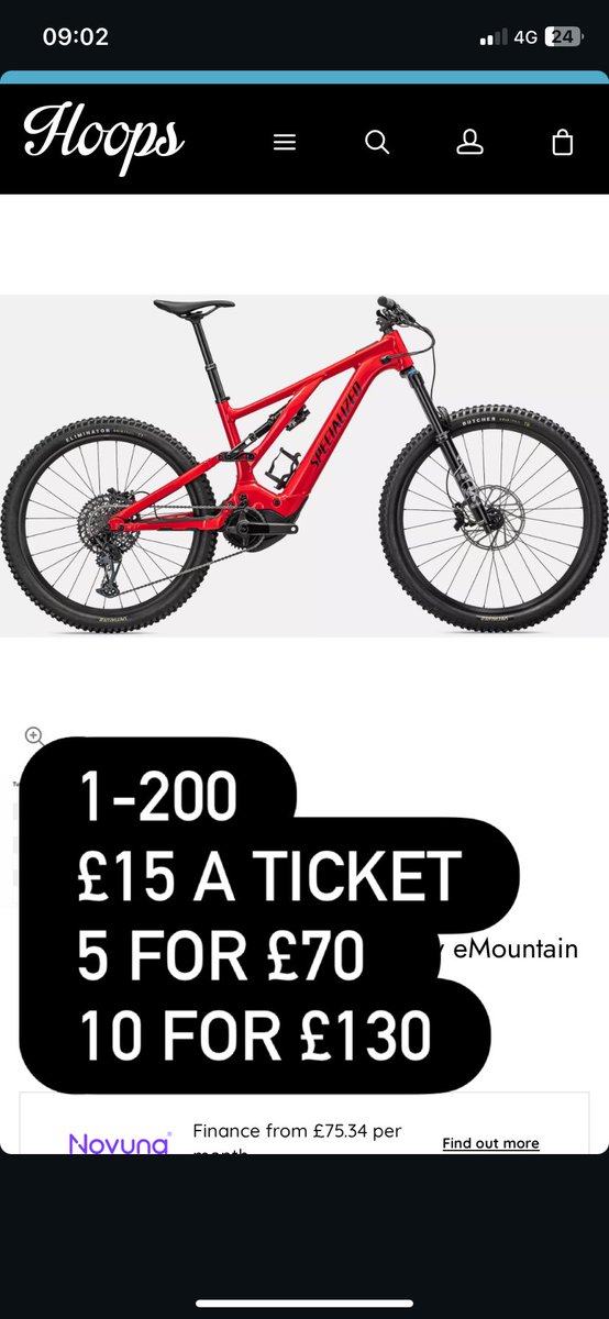 Sweeneyefc1878's tweet photo. Belter before Christmas bike is worth 5k https://t.co/MxHEUvO9b3