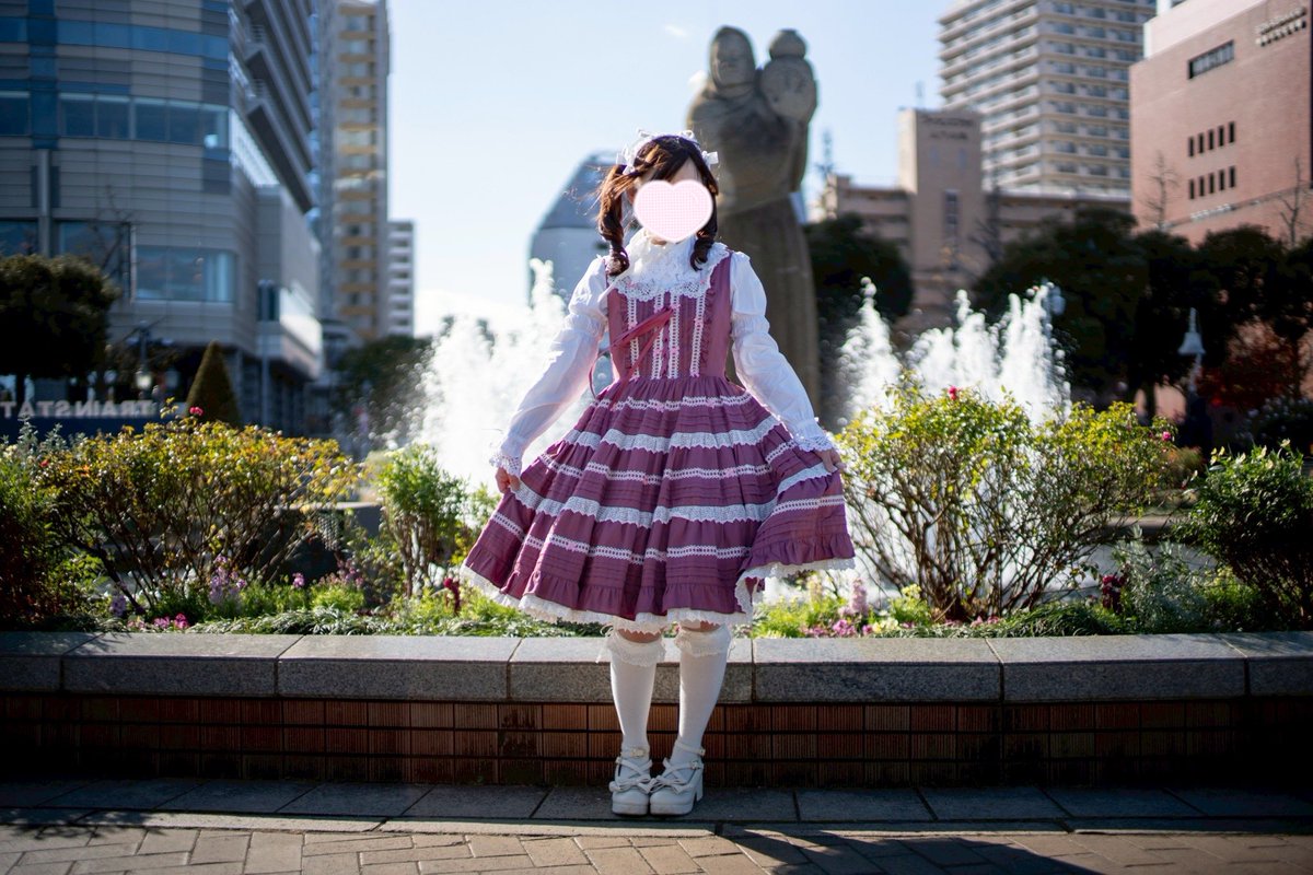 風が強かった日🍃

ヘッドドレス、ブラウス、JSK、ソックス：BABY
くつ：Amavel