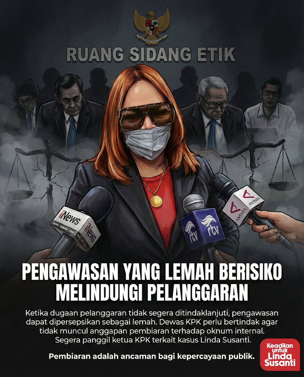 Publik menunggu sikap tegas terkait Linda Susanti. Keadilan harus terlihat dan bisa dirasakan semua pihak. <a href="/KPK_RI/">KPK</a> <a href="/prabowo/">Prabowo Subianto</a> <a href="/Gerindra/">Partai Gerindra</a> 

Ridwan Kamil OT7 LIVE BANGTAN Ridwan Kamil #bbvipks4 #ロイヤルファミリー #หวยงวดนี้