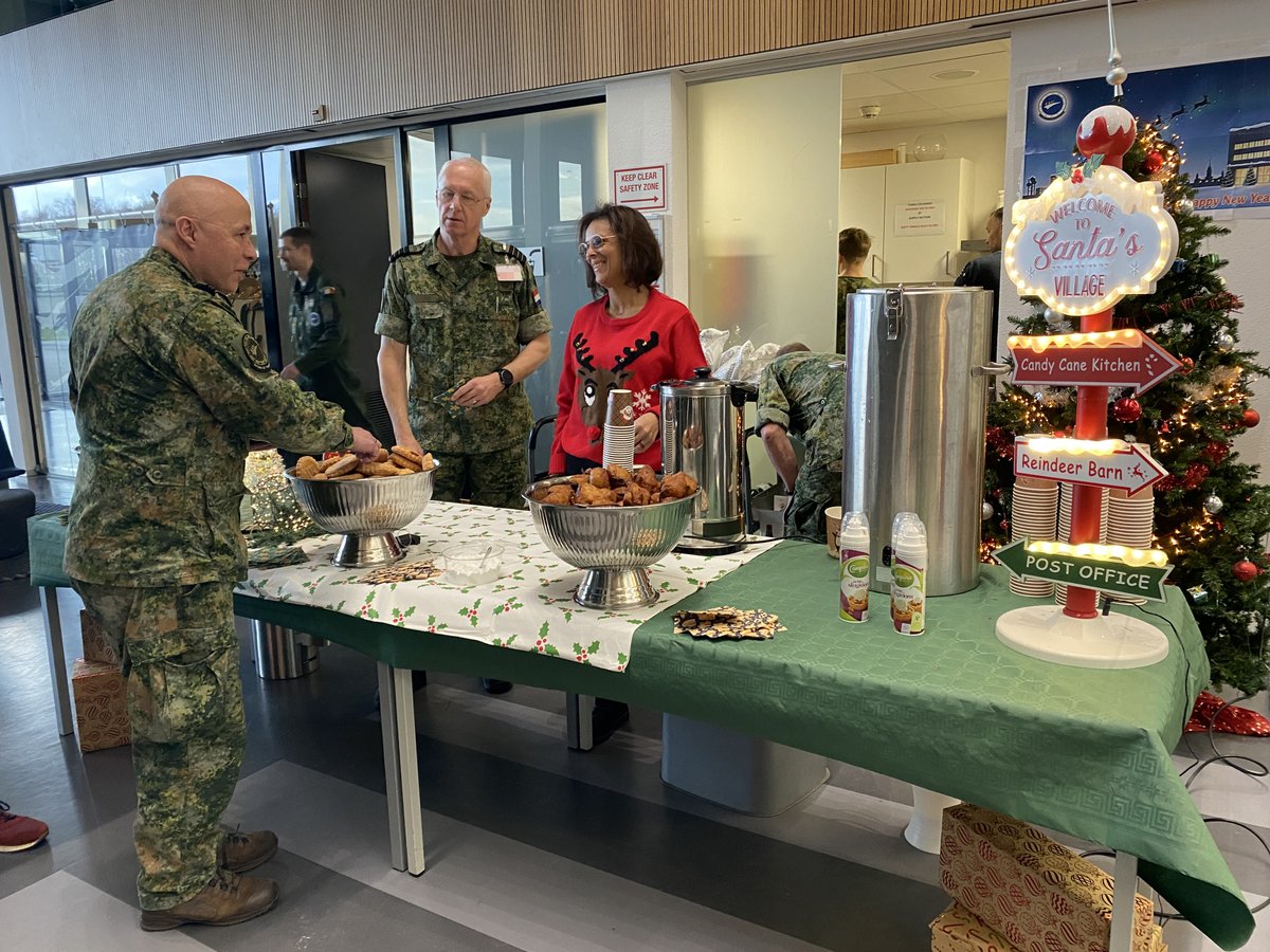 EATC_'s tweet photo. #16Dec Many thanks to the🇳🇱community at @EATC_ for bringing festive spirit with oliebollen, appelflappen, & warm drinks like chocolademelk and glühwein Moments like these reflect our shared values and strengthen the EATC community
#AirMobility
#TogetherWeGoBeyond
🇧🇪🇫🇷🇩🇪🇮🇹🇱🇺🇳🇱🇪🇸 https://t.co/ldDR6hbE1L