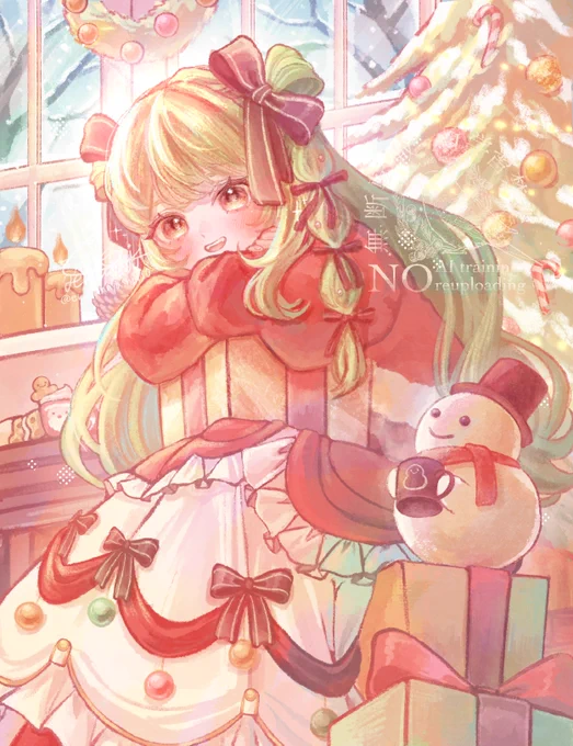 #これを見た人は無言で去年の12月の画像を貼る