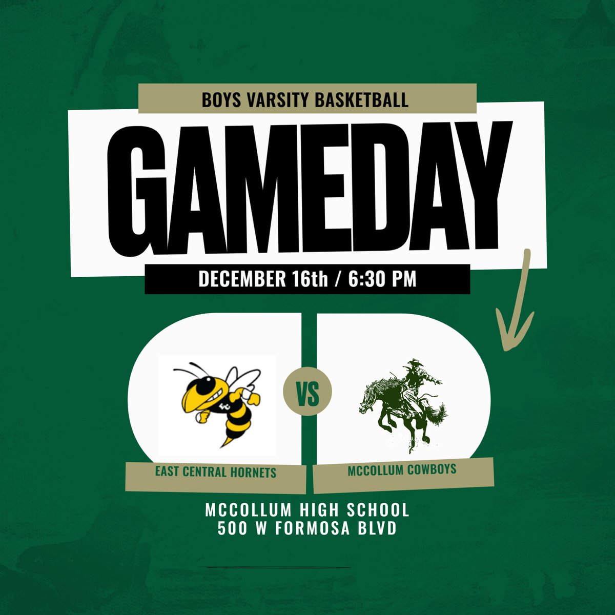 McCollum Athletics tweet media