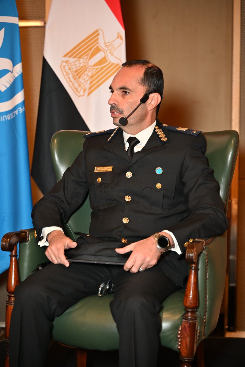 CairoPeaceKeep's tweet photo. As part of the #WPS workshop, #CCCPA had a session on #Egyptโs journey in implementing #UNSCR1325, highlighting capacity-building efforts, advancing women as peacekeepers, mediators & peacebuilders, increasing #female participation in #UNPeaceOps & drafting ๐ช๐ฌโs first #NAP ๐ https://t.co/dqSsR3eLQ2