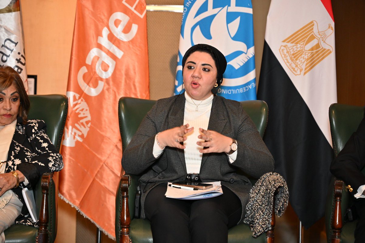 CairoPeaceKeep's tweet photo. As part of the #WPS workshop, #CCCPA had a session on #Egyptโs journey in implementing #UNSCR1325, highlighting capacity-building efforts, advancing women as peacekeepers, mediators & peacebuilders, increasing #female participation in #UNPeaceOps & drafting ๐ช๐ฌโs first #NAP ๐ https://t.co/dqSsR3eLQ2