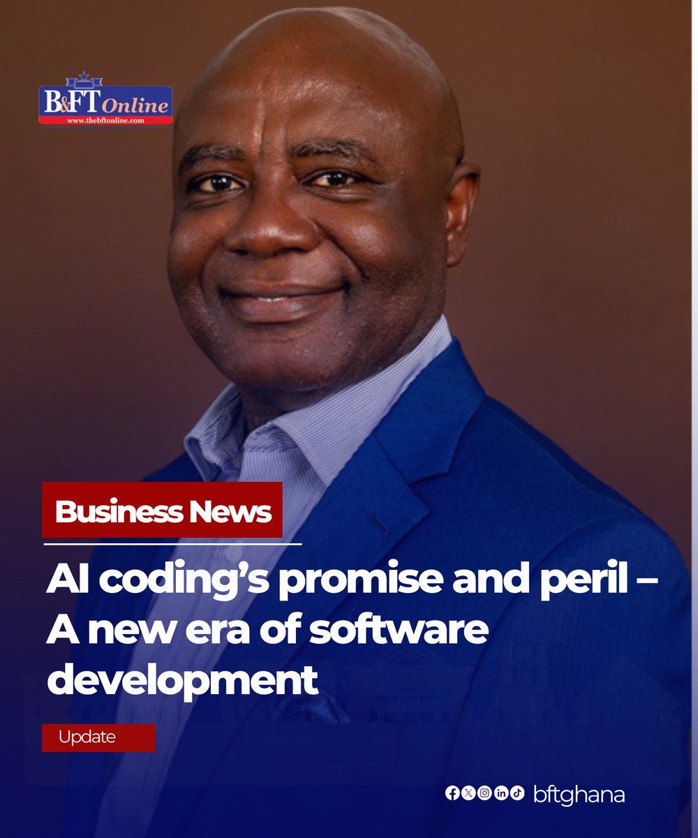 bftghana's tweet image. Programming is the oxygen that powers tech platforms and software creation. Traditionally, computer programming is heavy on the use of...

Read more; thebftonline.com/2025/12/16/ai-…

#bftonline #bftnews #business