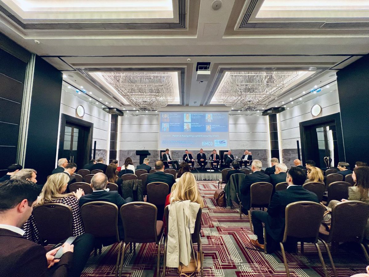 INSBClass's tweet photo. #INSBClass attended the BIMCO’s inaugural Technical &amp; Regulatory Forum in Athens last week. It was an excellent opportunity to engage in high-level discussions on regulatory direction, sustainability pathways, and operational challenges facing our industry. #BIMCO #TechnicalForum https://t.co/YmwiiCHwZc