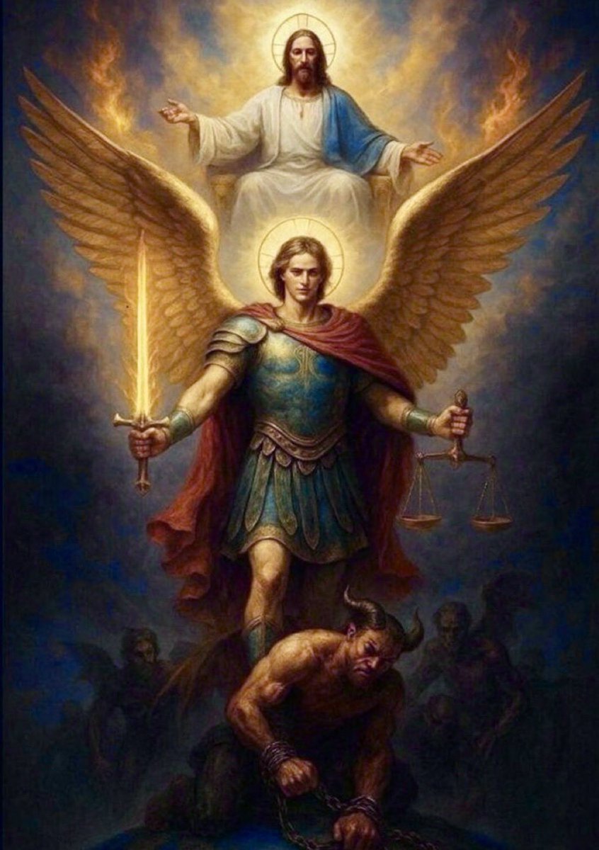 SAN MIGUEL EN EL NOMBRE DE DIOS UNO Y TRINO, SOMETE HOY AL MALIGNO QUE BUSCA HACER PERDER A LAS ALMAS.