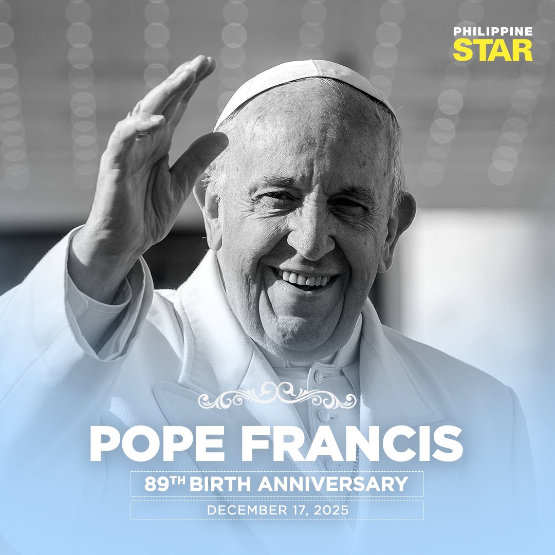 Maligayang kaarawan, Lolo Kiko! 🤍

Today, Catholic devotees commemorate the birth anniversary of Pope Francis. He passed away earlier this year at 88 years old.