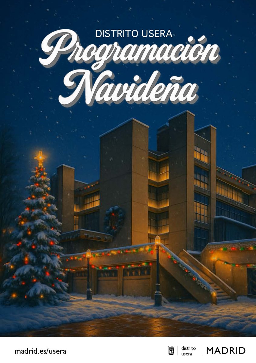 📢Los planes familiares y musicales llenan la agenda navideña 🎄 de <a href="/jmd_usera/">Distrito de Usera</a> 

✅La cabalgata de los Reyes Magos 👑 será el domingo 4 de enero
✅Belén hebreo en la junta municipal
✅Talleres para los más pequeños de la casa
 👉informate.madrid.es/6opwq1