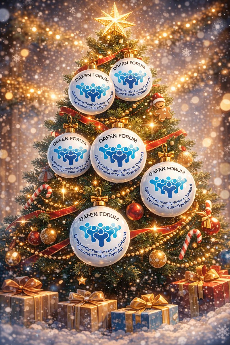 From all at Dafen Forum, we'd like to say to our volunteers, our supporters, our sponsors &amp; our community - Merry Christmas and Happy New Year !  Thankyou for your amazing support during our 20th year, &amp; we  hope to see you for another great year of community events in 2026.
