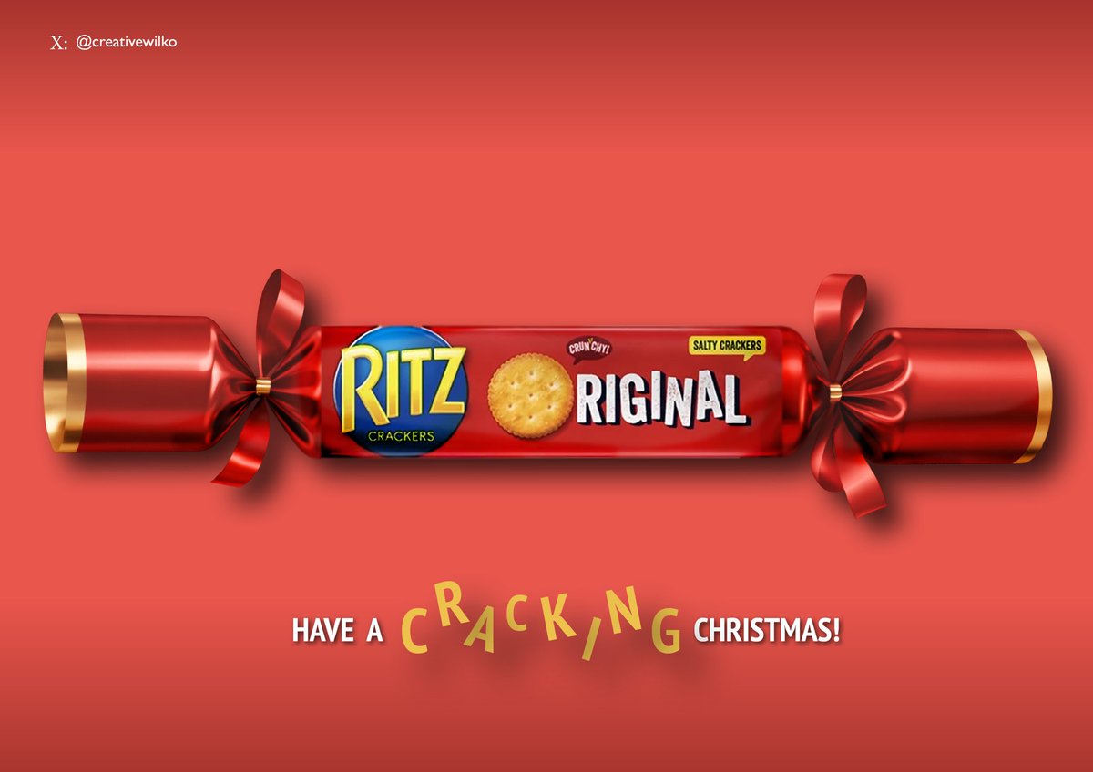 creativewilko's tweet photo. One Minute Brief of the Day - 16/12/25 @OneMinuteBriefs 
Create posters to advertise #ChristmasCrackers https://t.co/8DzrHKb1tc