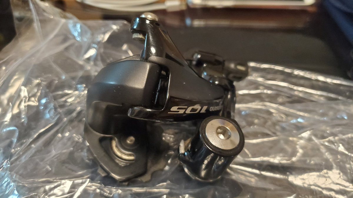 7速Wレバーパナモリ11速STI化プロジェクトその1 ヤフオクで落札した105