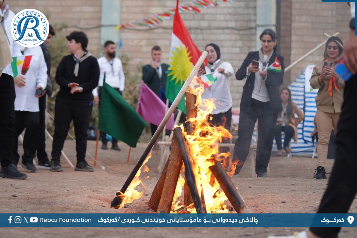 RebazFoundation's tweet photo. رێباز فاونده‌یشن چالاكییه‌كانی‌ فراوان ده‌كات و شاری‌ كه‌ركوك‌ بەسەر دەکاتەوە

English;-
Rebaz Foundation Launches Major Bushcraft Camping Initiative in Kirkuk, https://t.co/oB7Q8Q7yzk