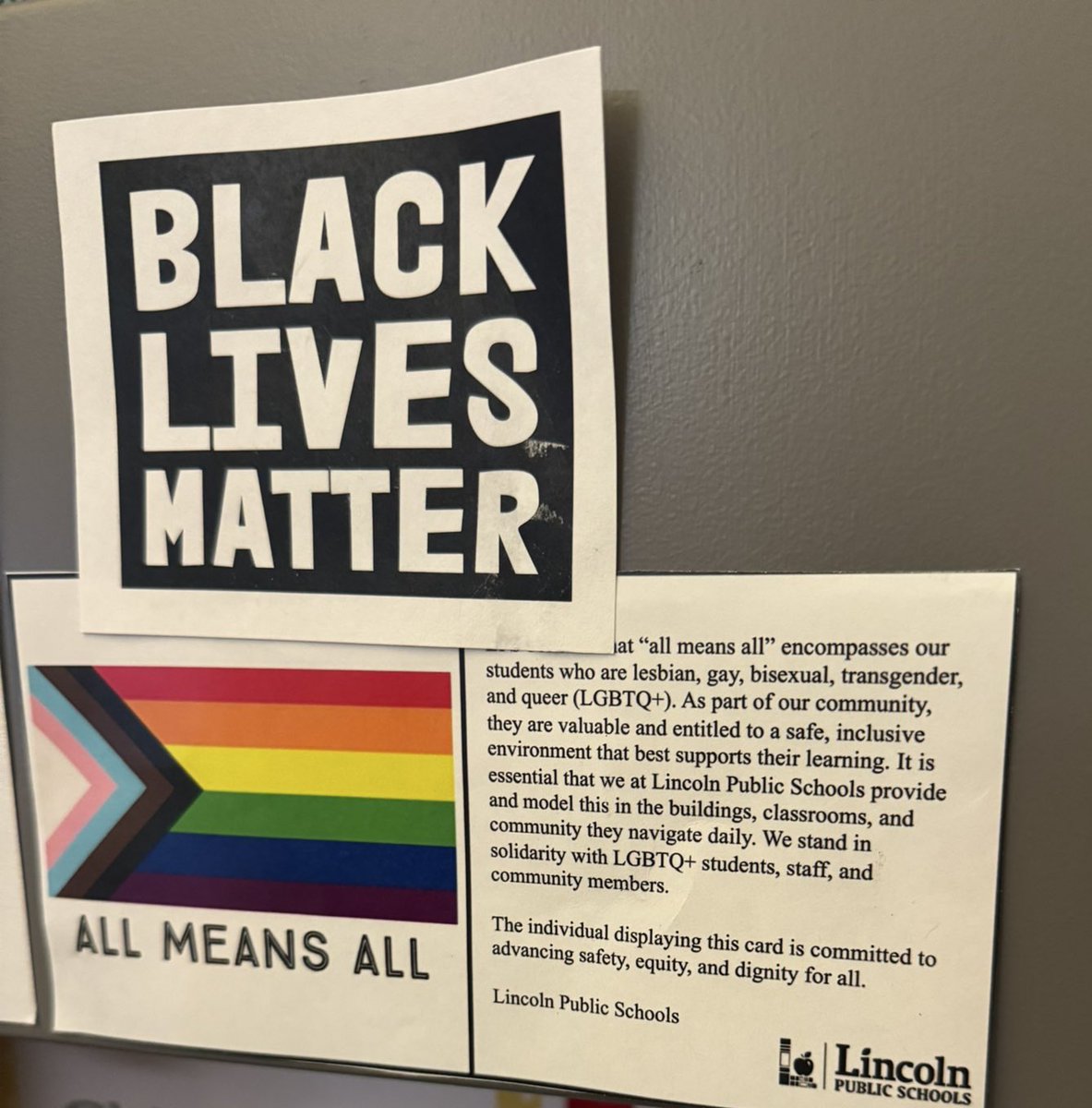 INBOX: Received from a concerned parent from an elementary school in @lpsorg in Nebraska.

Why is an elementary school promoting child mutilation? Why are there “transgender” first graders?

Disgusting