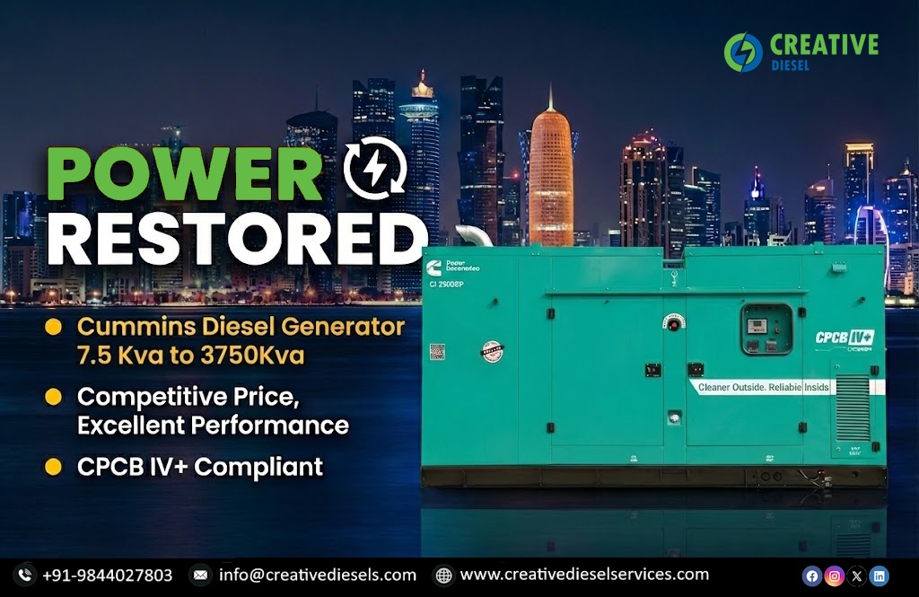 creativediesels's tweet photo. Powering your business requires more than just energy; it requires reliability you can trust. ⚡

We  are proud to offer the latest range of Cummins Diesel Generators, fully  CPCB IV+ Compliant.

#Cummins #CreativeDieselServices #CPCBIV #Generator #DieselGenerator https://t.co/i811WIXUKk