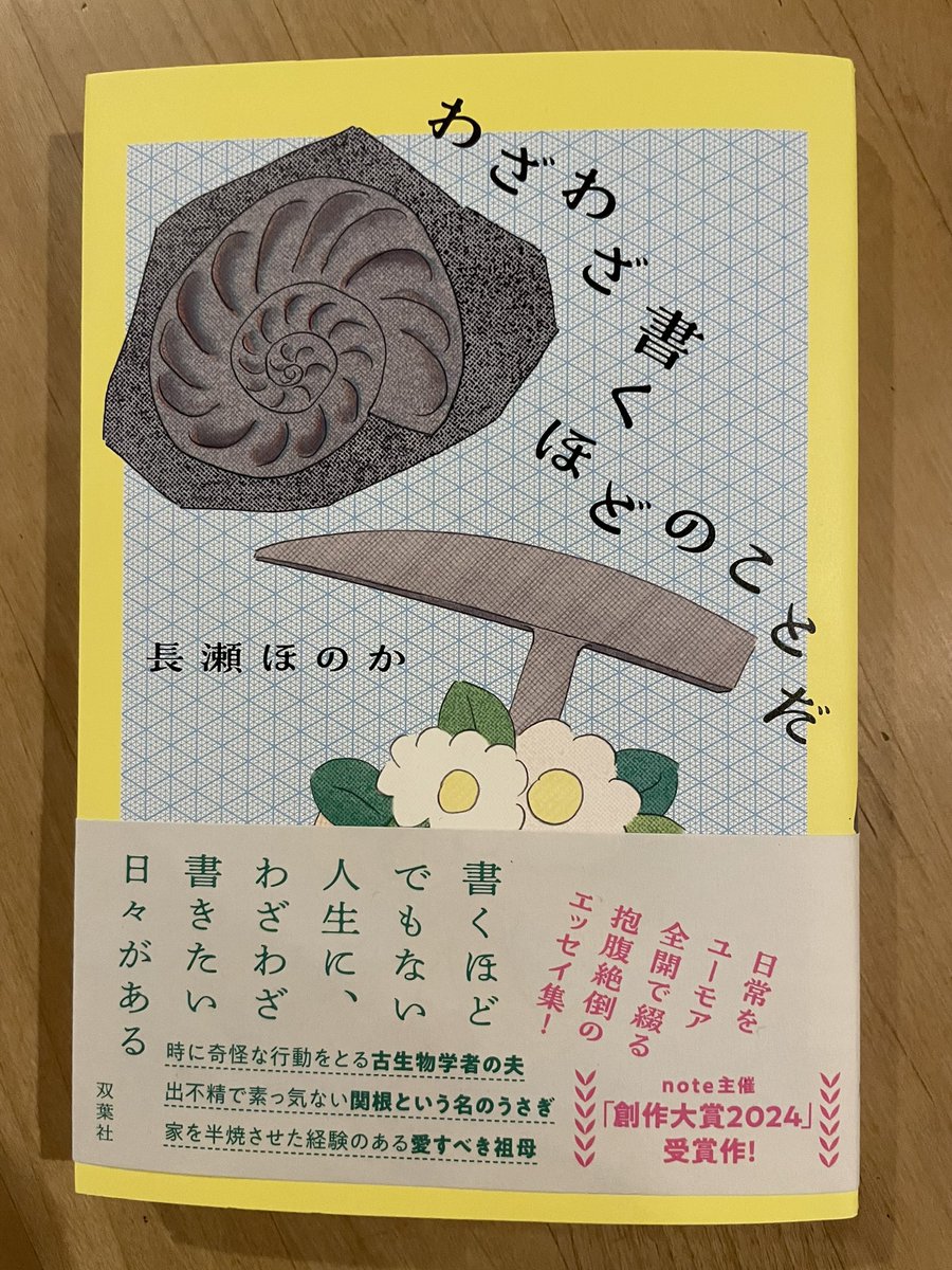 ツイッターで読んだnoteが面白かったので買ってみた。
とっても面白かったし「さらば、関根」はダーダー泣いた。夫さんの本も読んでみたいな。　
長瀬ほのかさん「わざわざ書くほどのことだ」