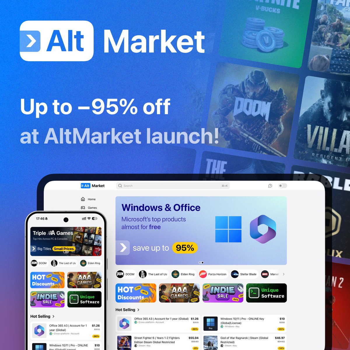 Just found a clean site — https://t.co/foC70nclPU 👀 Grab Steam/Xbox/PS  games & subs with instant delivery, no registration, solid prices, even  crypto payments. Picked up a few keys myself — everything arrived