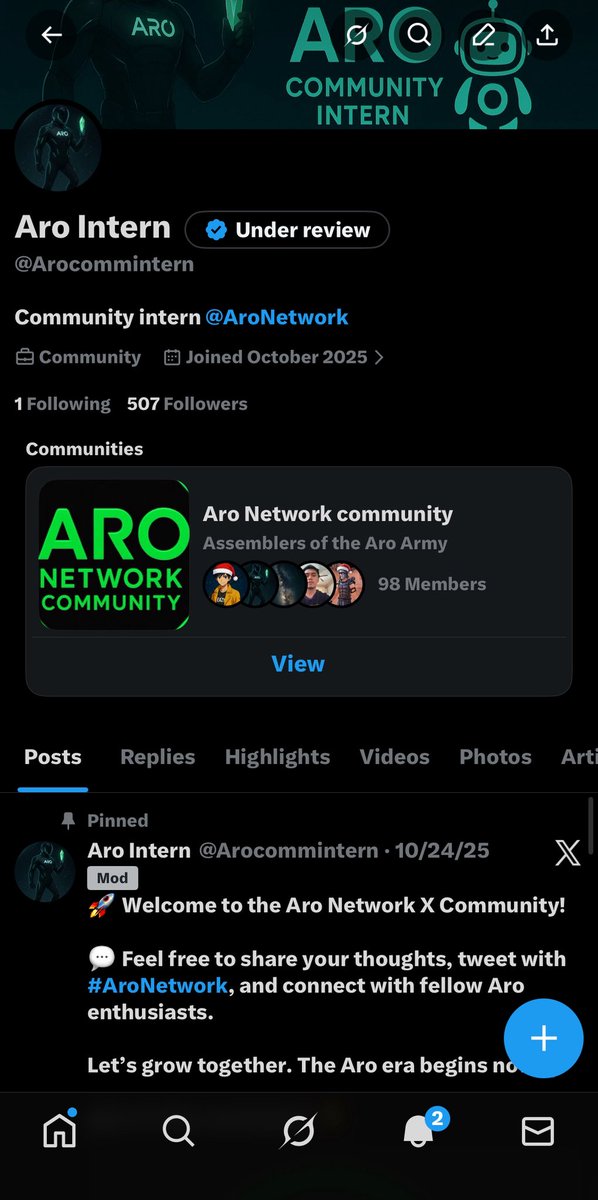 Arocommintern's tweet photo. Congrats on 500 folks
Join the Aro army community let’s run this up together 

https://t.co/J0IKEvDbRh https://t.co/nJqx7uV66k