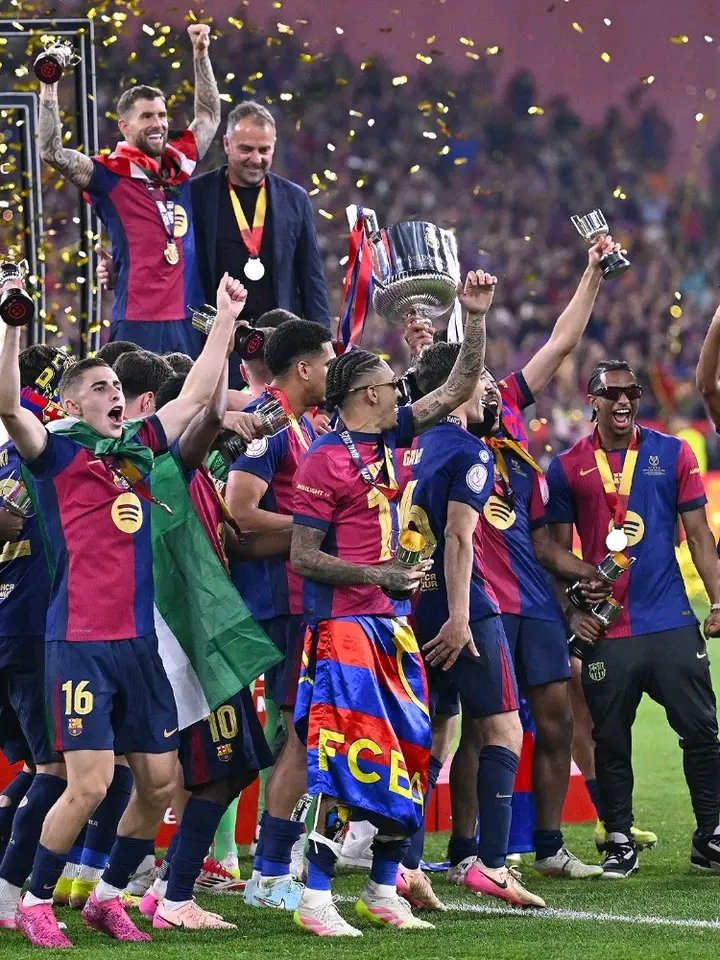Maxerinempire's tweet photo. Who will succeed Barcelona as Copa del Rey champions in 2026? 🇪🇸🏆🔮
#copadelray #laliga #marca https://t.co/RPUqlq7fk9
