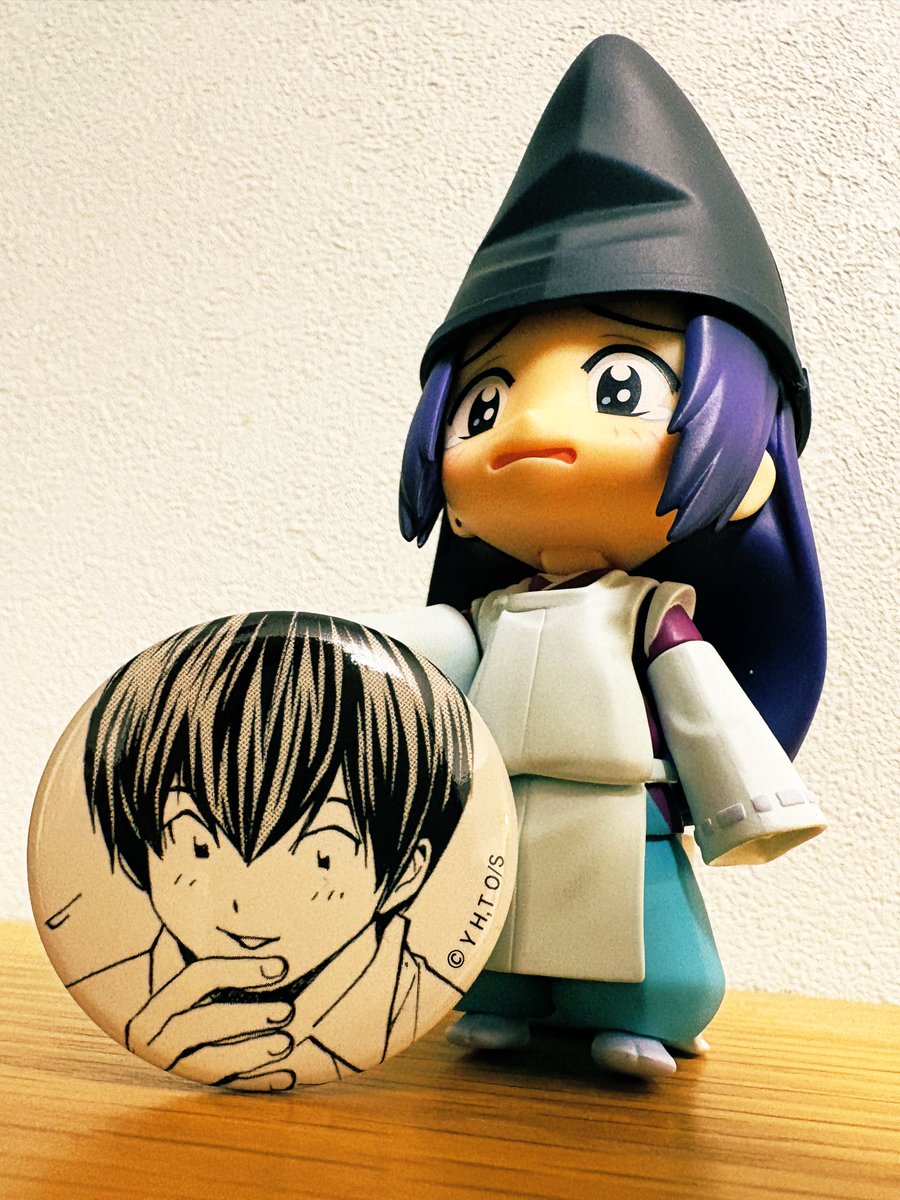 誰？ #ヒカルの碁原画展 #ミニキャラバッジコレクション