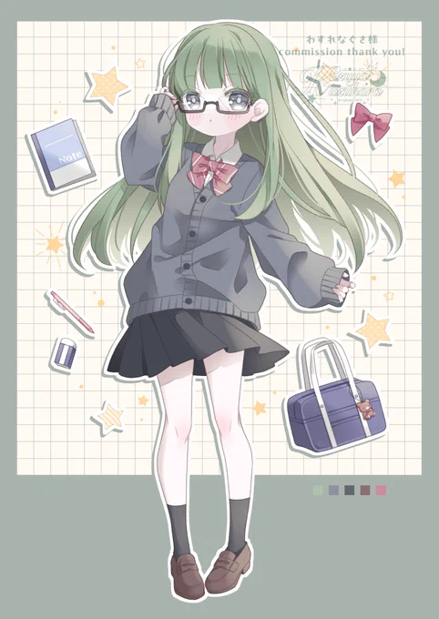 リクエストありがとうございました #Skeb #commision