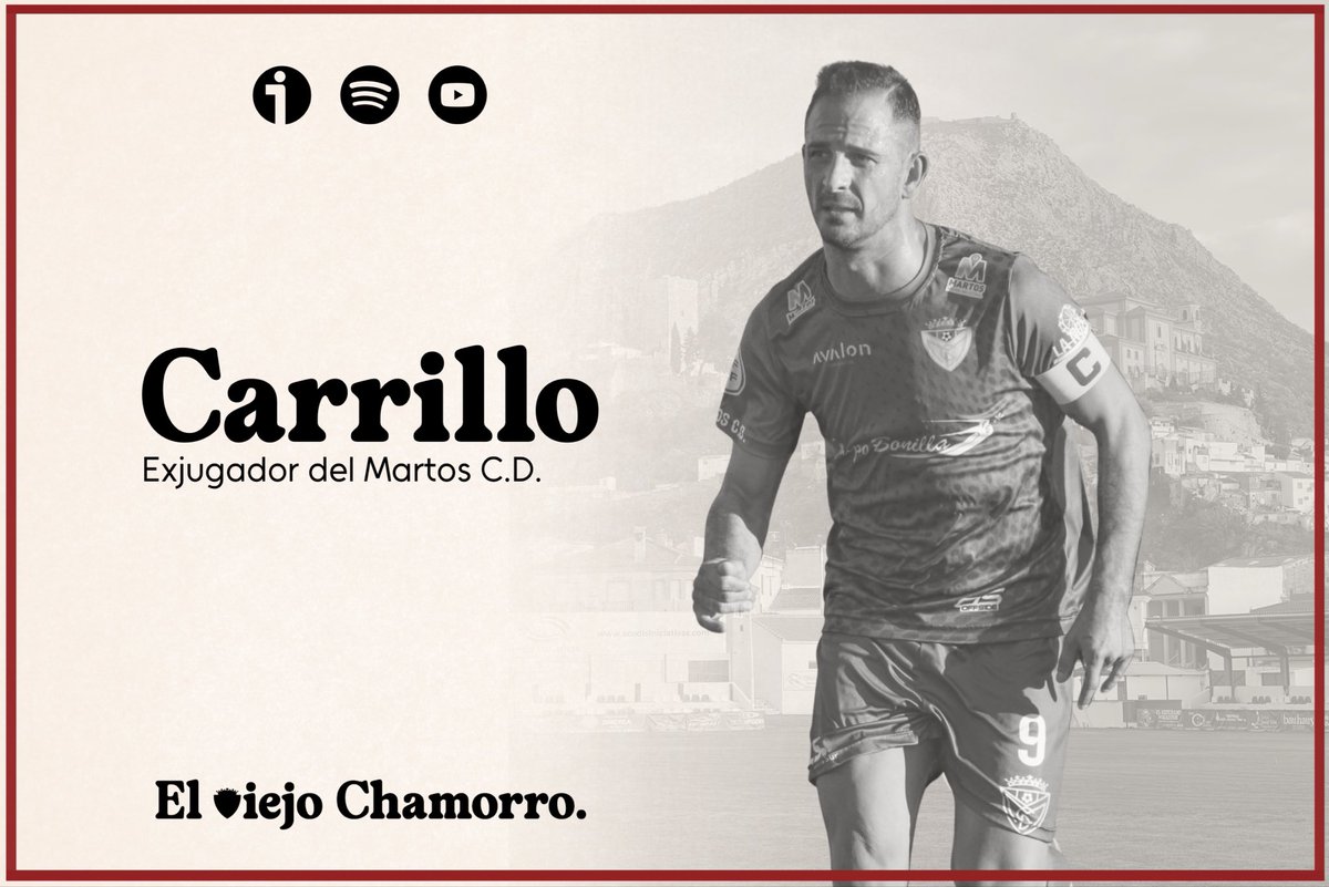 Despedimos el año con la visita de un jugador que, a base de goles, entró en la historia del equipo de su pueblo.

Sus goles en Lopera, el repaso de su exitosa carrera, la salida del Martos CD y mucho más.

No te pierdas su entrevista más personal. 
Mañana, en #ElviejoChamorro.