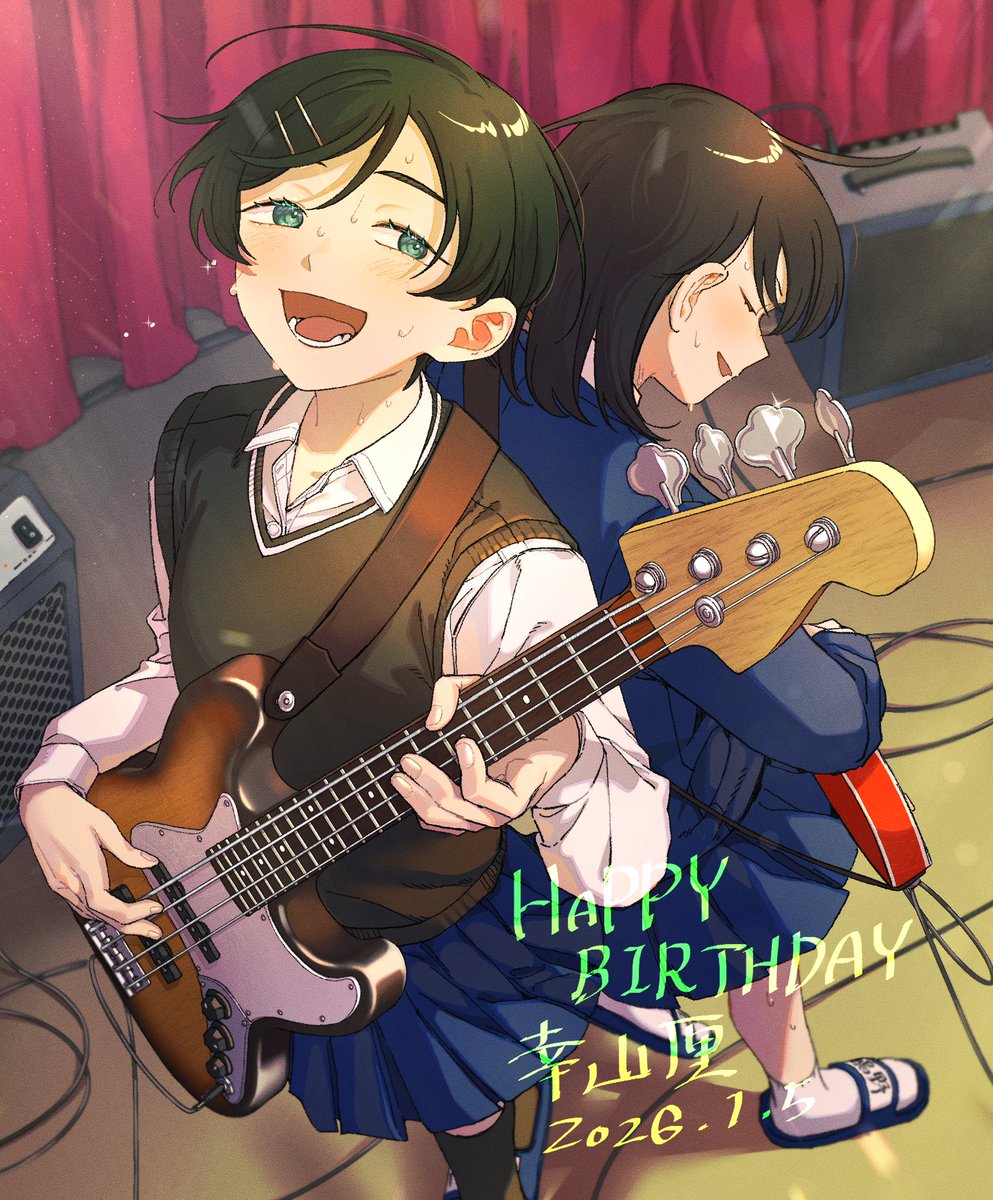 幸山厘さんお誕生日おめでとうございます！あなたが笑顔で過ごす日々をずっと見させてください。