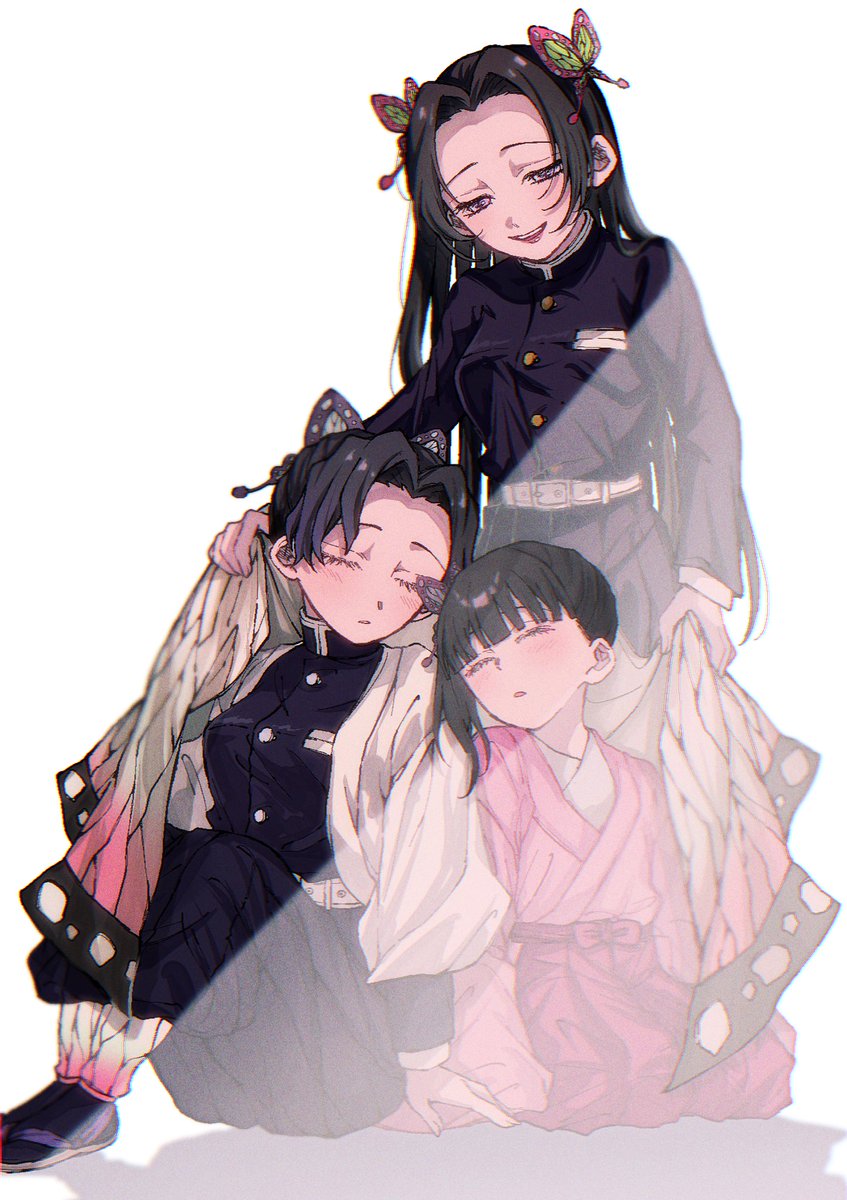 胡蝶カナエ #胡蝶しのぶ #栗花落カナヲ