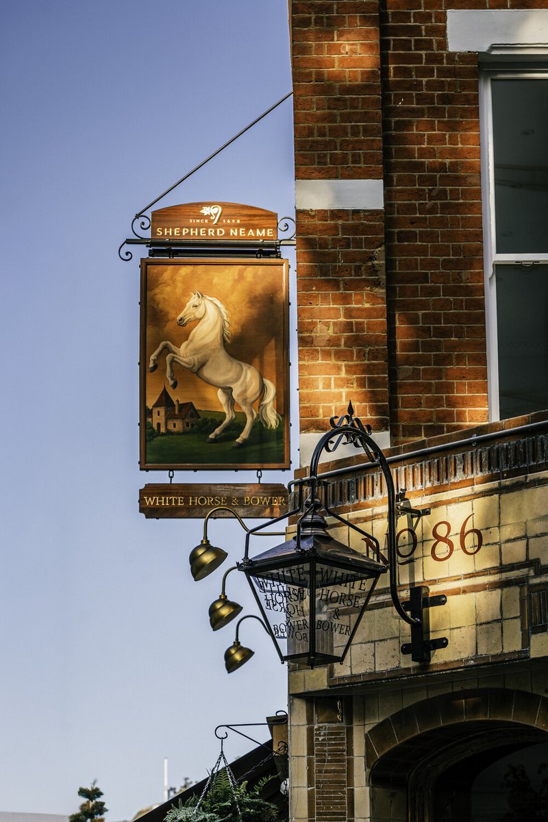 ShepherdNeame's tweet image. We are delighted to let you know that Shepherd Neame has been shortlisted in the Publican Awards 2026 in the Best New Site category for The White Horse &amp;amp; Bower. The winners will be announced in March. Good luck to all the finalists - more here: morningadvertiser.co.uk/Article/2025/1… #pubs