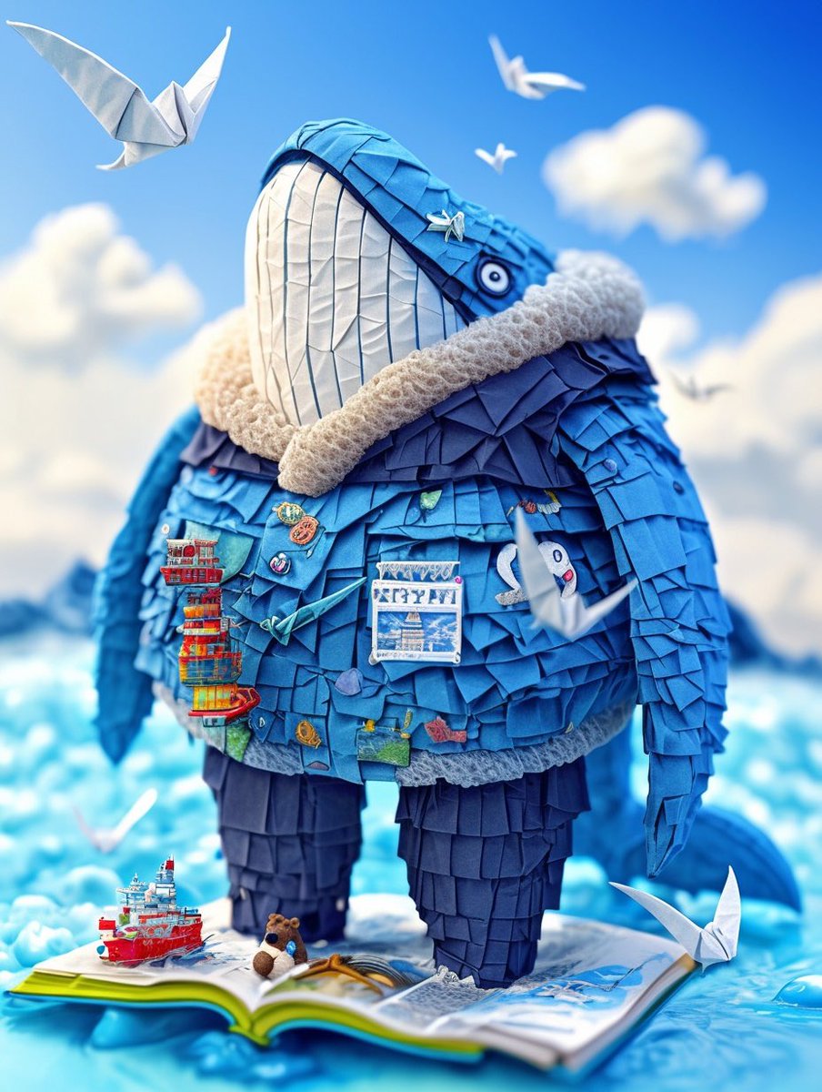 …………………………………………………
【紙細工集団企画】
　＃AIペーパークラフト集団
【テーマ】ペーパークラフト
【チャレンジテーマ】くじら
【期間】12/15(月)00:00〜11/21(日)23:59
…………………………………………………