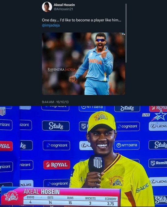 mayankxsingh_'s tweet photo. AKEAL HOSEIN Super King  💛
#IPLAuction https://t.co/E5puYdAAcV