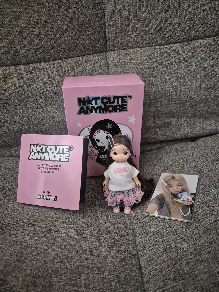 #s WTS Not cute anymore Illit x little mimi (Cool Princess Girl) fullset

♡ Price: 610k
♡ Unused

📍Tangerang
Shopee available

Pc nya udah sempet kubuka buat ngecek ajaa
