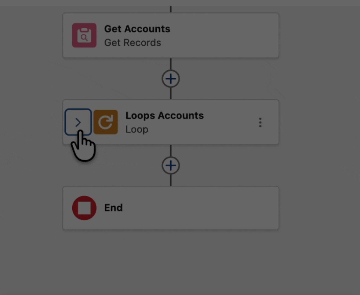 HoangKagawa's tweet image. 🌸 Salesforce Spring ’26 新機能：ループ要素の展開・折りたたみ
Flow（フロー）のキャンバス上で、ループ要素の「展開（Expand）」と「折りたたみ（Collapse）」が可能になります！🙌…