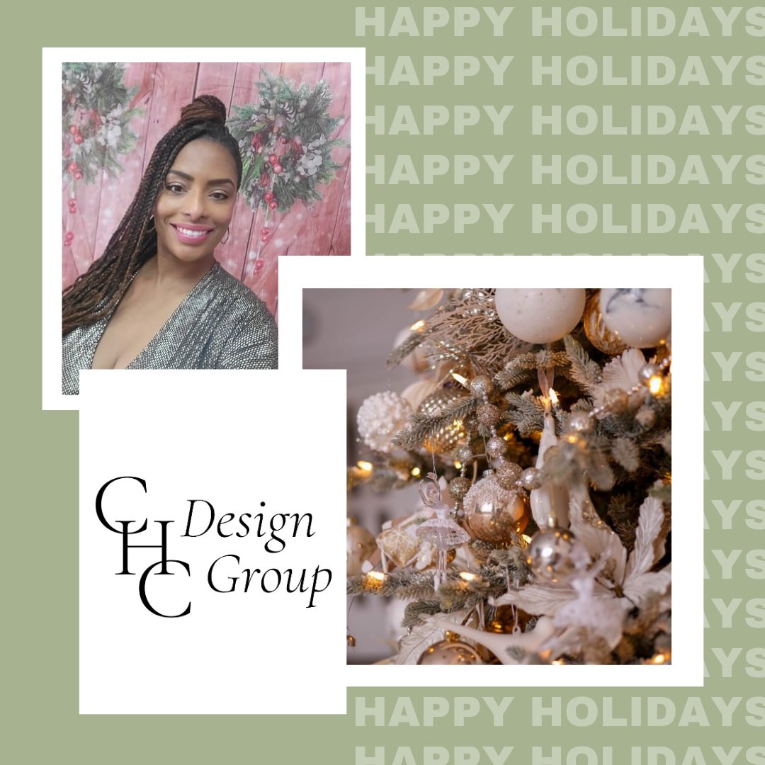 Happy Holidays from CHC Design Group! 🎄🎅🏿🎁 

If your business is looking to elevate its aesthetic with expert commercial design services, or compelling home staging. Message us.

#CHCLLC #CommercialDesign #HomeStaging #InteriorDesign #HappyHolidays #NewYearDesign #CloudDancer