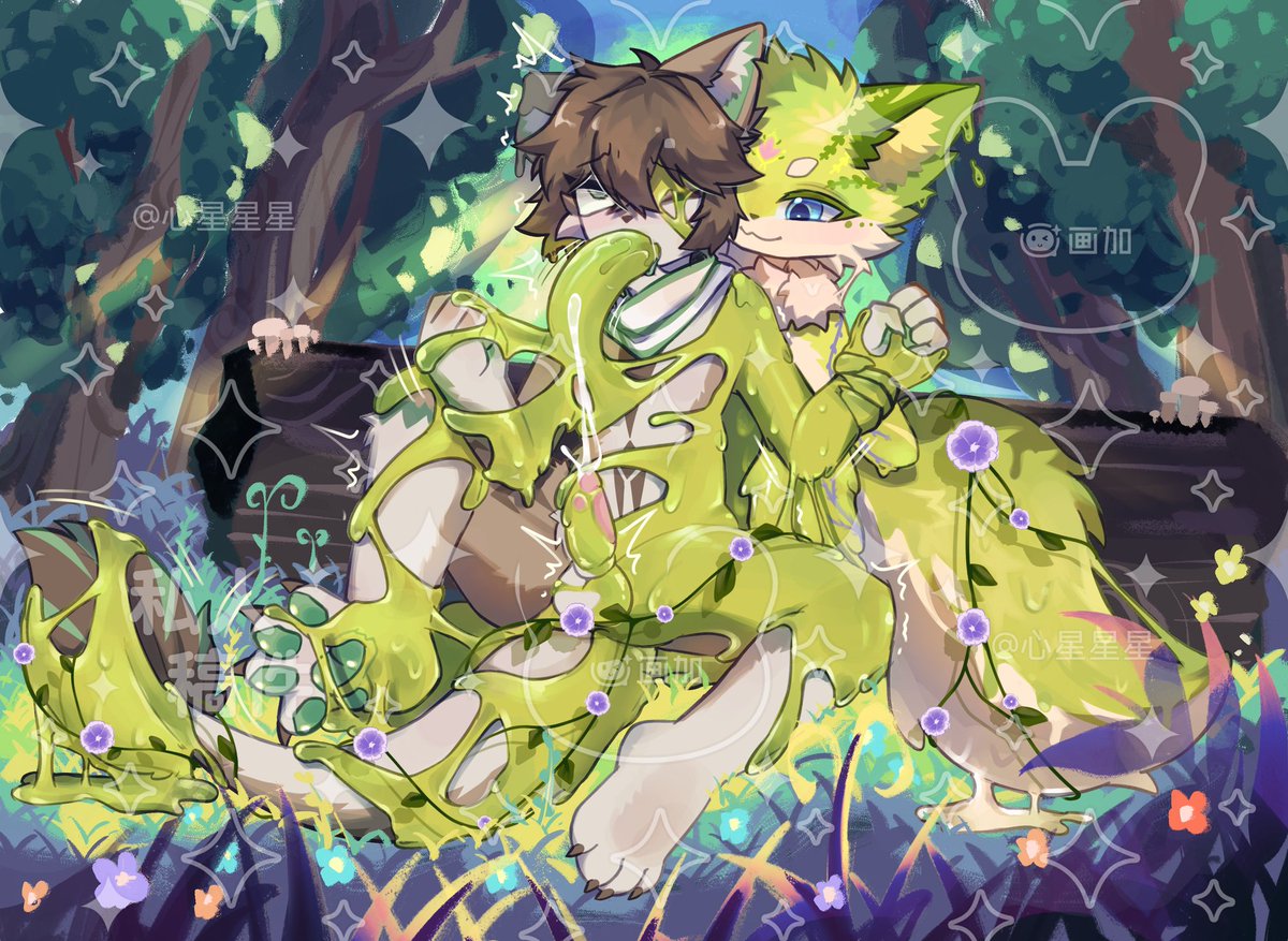 被森林里的绿色守护神胶噜