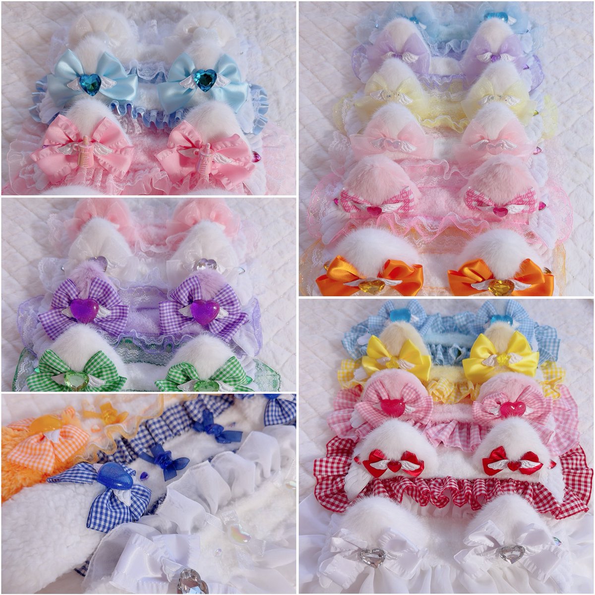 angel_ribbon__'s tweet photo. 🎀 ヘッドドレスクリスマス企画 🎀
色とねこくまうさ耳から選べます🐱🐻‍🐰

🍰 応募方法
① @angel_ribbon__ をフォロー
② このツイートをRP🍒
③💖リプに欲しい色と種類💖

⏰ 応募期間
12月21日 23:59まで(短いよ！)

🍮 当選発表
12月22日 当選者様にDMでお知らせ💌
抽選で2名様に当たります🎅🏻🎀 https://t.co/kOj2QQjGm9
