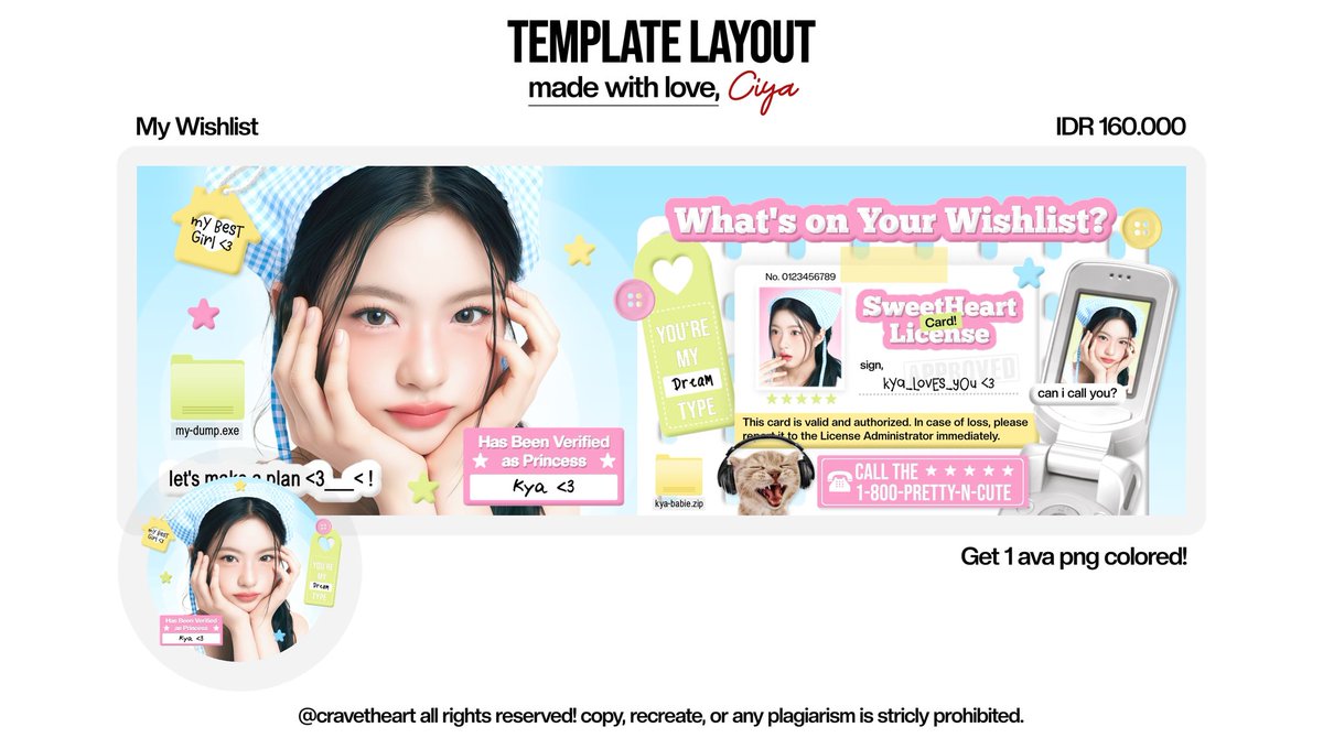 cravetheart's tweet image. bantu repost ya? makasi! ‹𝟹

aku ada 1 template layout designed yg siap dijemput nih! cocok untuk 2d &amp;amp; 3d yaa :3

layout kya ufs ya free retext 16k!

#zonauang