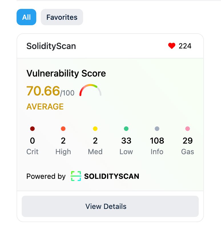 etherscan's tweet image. 🆕 Multichain Cards

Cards with rich insights are now live across 30+ Etherscan explorers on @arbitrum, @BNBCHAIN, @0xPolygon, and more

Those available include:
• @EtherScore
• @kwikclaim
• @SolidityScan
• @veritas_web3
• @zerufinance

Check them out on your address page!
