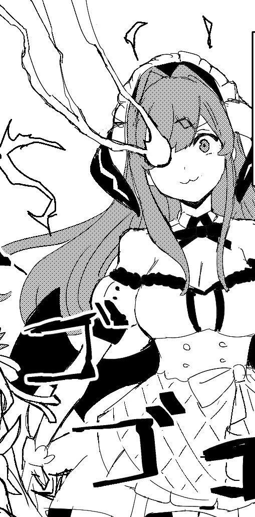 LLVSR | hei #pixiv https://t.co/SjkefgzQIC 昔にじそに出した漫画公開しました!鈴原がリオン様と戦うお話! 