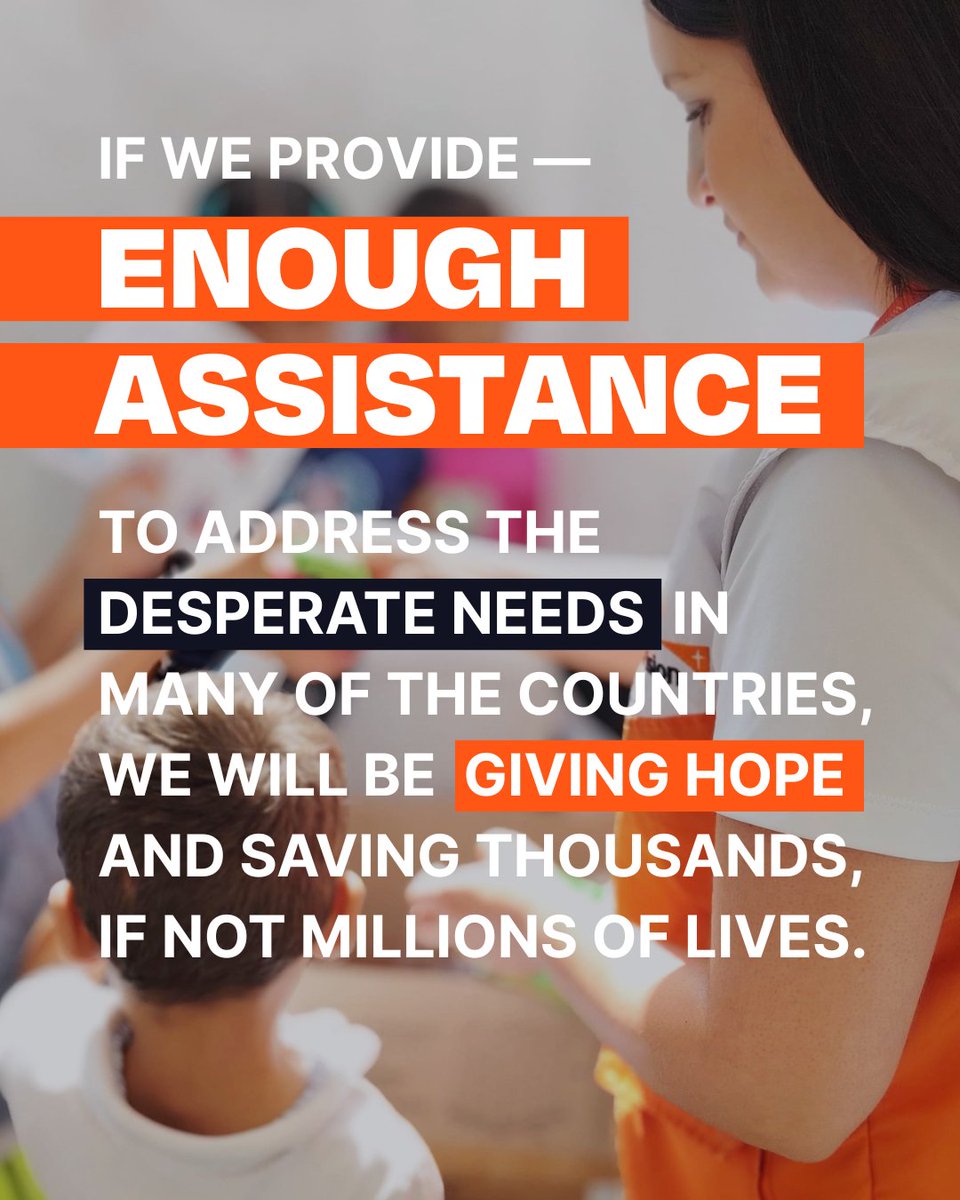 WorldVision's tweet image. Humanitarian aid is not charity. It is the thread that holds together the fragile futures of millions of children.

Learn more at ow.ly/UuTV50XIJG3