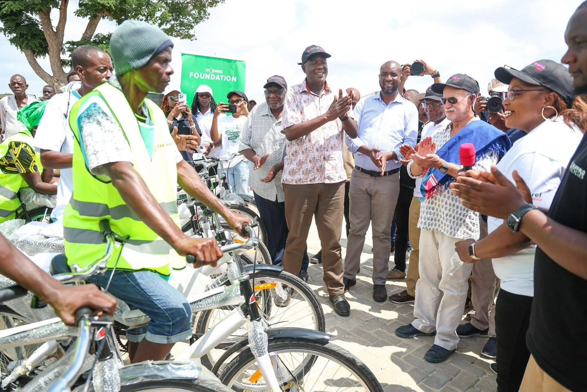 At Bamba in Ganze Sub-County, 200 Community Health Promoters were facilitated with bicycles strengthening last-mile access and bringing essential maternal and community health services closer to households.