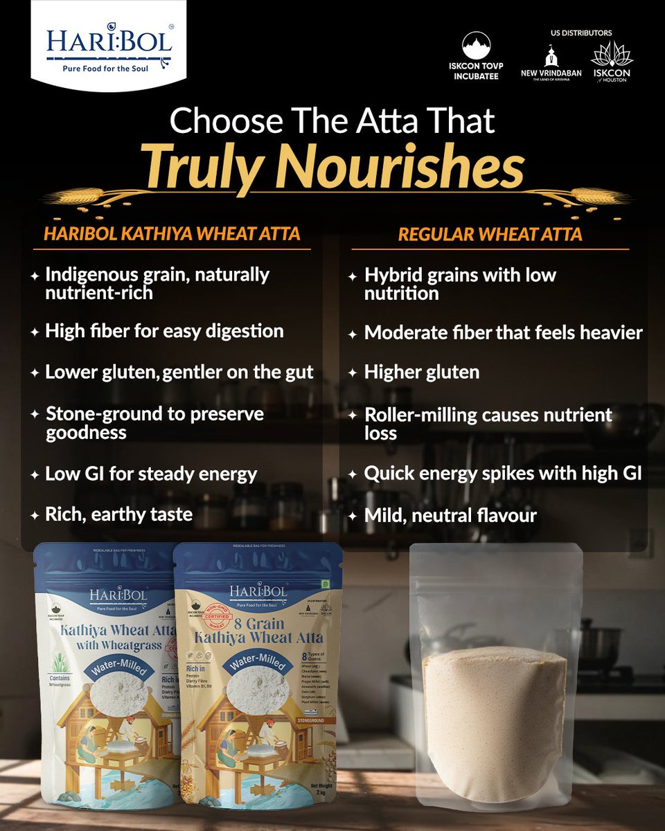 The food we eat every day quietly shapes how we move through life.
Our energy, our digestion, even how light or heavy we feel after a meal - it all begins with the grain. 🫓 🌾