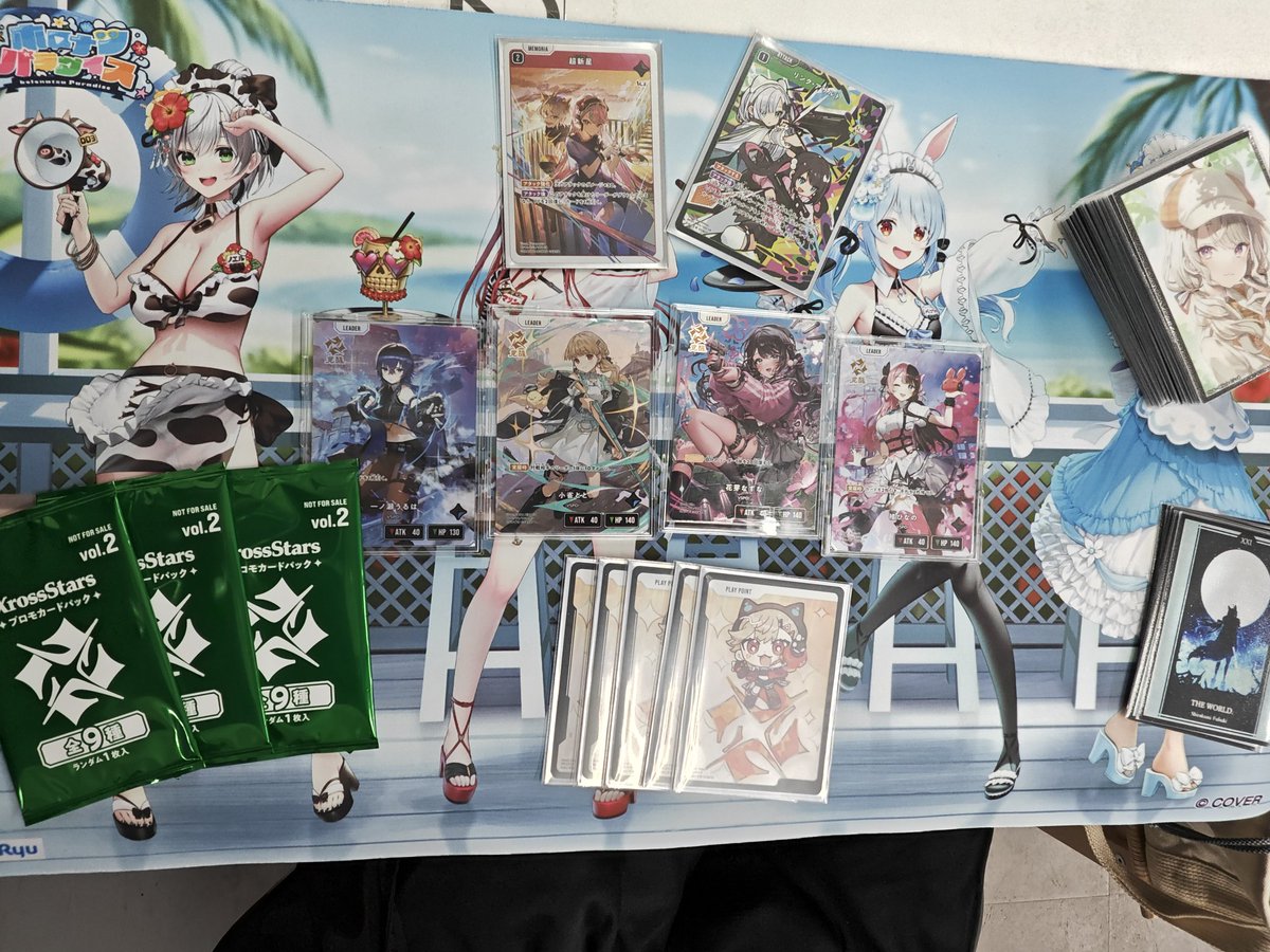 クロスタTCG 本日開催 「ショップバトル フルマッチ」 参加者3名で